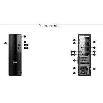 DELL PC Pro Slim QCS1255/180W/TPM/AMD Ryzen 3 8300G/8GB/512GB SSD/Integriert/WLAN/Kb/Maus/W11 Pro/3Y PS NBD DELL PC Pro Slim QCS1255/180W/TPM/AMD Ryzen 3 8300G/8GB/512GB SSD/Integriert/WLAN/Kb/Maus/W11 Pro/3Y PS NBD
