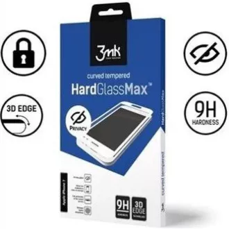 3mk Hartglas HardGlass MAX Privacy für Apple iPhone 11 Pro Max, schwarz 3mk Hartglas HardGlass MAX Privacy für Apple iPhone 11 Pro Max, schwarz