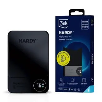3mk powerbank - HARDY MagSynergy Ni 10, 000mAh, kabelloses Laden 3mk powerbank - HARDY MagSynergy Ni 10, 000mAh, kabelloses Laden