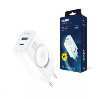 3mk Netzwerk-Ladegerät HARDY Ladegerät PD 2in1 33W für Apple