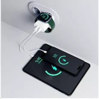 3mk Netzwerk-Ladegerät HARDY Ladegerät PD 2in1 33W für Apple