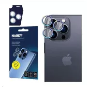 3mk HARDY Objektivschutz Pro für iPhone 15 Pro, Regenbogen