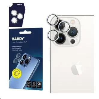 3mk HARDY Objektivschutz Pro für iPhone 13 Pro/13 Pro Max Silber