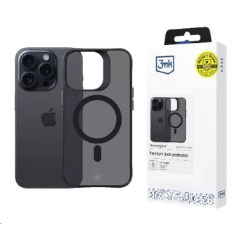 3mk Schutzhülle Smoke MagCase für Apple iPhone 15 Pro