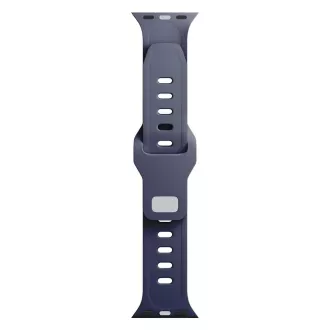 3mk Uhrenarmband für Apple 38/40/41 mm Grau