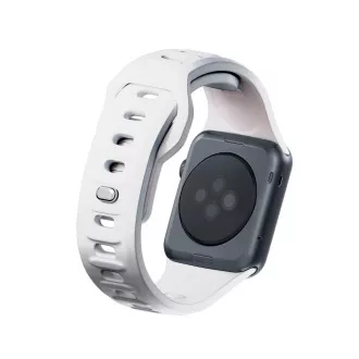 3mk Uhrenarmband für Apple 38/40/41 mm Weiß