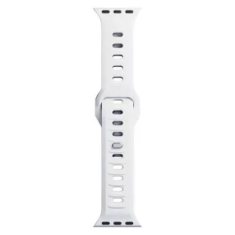 3mk Uhrenarmband für Apple 38/40/41 mm Weiß