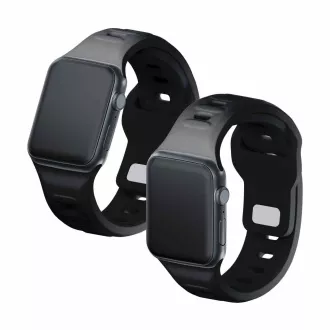 3mk Uhrenarmband für Apple 42/44/45/49 mm Schwarz 3mk Uhrenarmband für Apple 42/44/45/49 mm Schwarz
