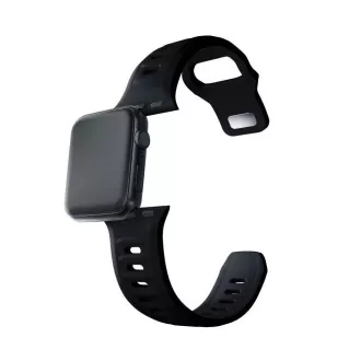 3mk Uhrenarmband für Apple 42/44/45/49 mm Schwarz 3mk Uhrenarmband für Apple 42/44/45/49 mm Schwarz