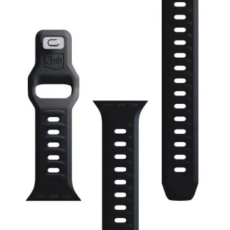 3mk Uhrenarmband für Apple 42/44/45/49 mm Schwarz 3mk Uhrenarmband für Apple 42/44/45/49 mm Schwarz