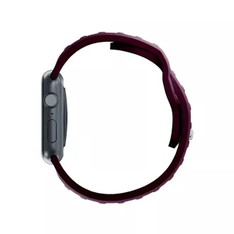 3mk Uhrenarmband für Apple 42/44/45/49 mm Mulberry