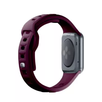 3mk Uhrenarmband für Apple 42/44/45/49 mm Mulberry