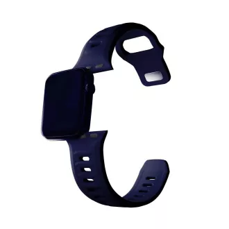 3mk Uhrenarmband für Apple 42/44/45/49 mm Ozeanblau