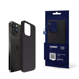 3mk Schutzhülle HARDY Silikon MagCase für Apple iPhone 16, Graphit