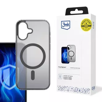 3mk Schutzhülle Frosty MagCase Schwarz für Apple iPhone 16