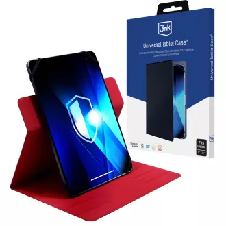 3mk Schutzhülle Universal Tablet Case für Tablets 9-11", Rot