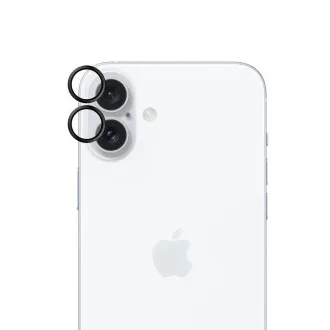 3mk Hardy Objektivschutz Pro für iPhone 16/16 Plus Schwarz