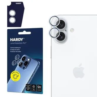 3mk Hardy Objektivschutz Pro für iPhone 16/16 Plus Silber 3mk Hardy Objektivschutz Pro für iPhone 16/16 Plus Silber