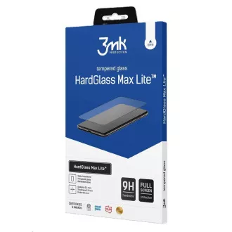 3mk gehärtetes Glas HardGlass Max Lite Schwarz für Samsung Galaxy S25 3mk gehärtetes Glas HardGlass Max Lite Schwarz für Samsung Galaxy S25