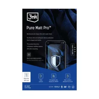 3mk All-Safe - AIO Folie Pure Matt Pro Phone Full Wet Fitting 25 Stück