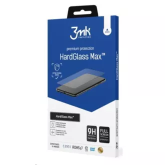 3mk Hartglas HardGlass Max für Apple iPhone 13 mini, schwarz