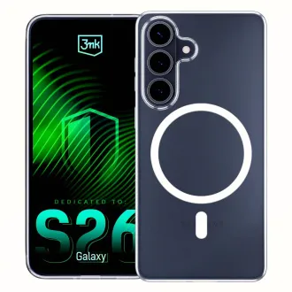 3mk Clear MagCase Schutzhülle für Samsung Galaxy S26