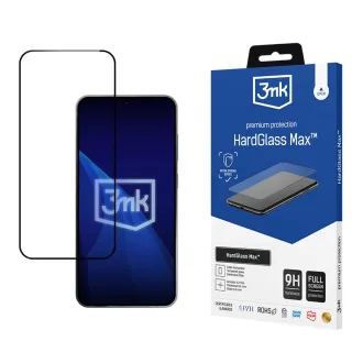 3mk gehärtetes Glas Hardglass Max Framefit für Samsung Galaxy S26