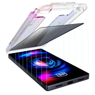 3mk gehärtetes Glas Hartglas Max Datenschutz Framefit für Samsung Galaxy S26 Ultra