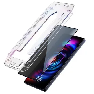 3mk gehärtetes Glas Hartglas Max Privacy Framefit für Samsung Galaxy S26