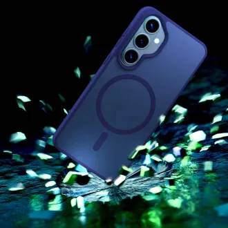 3mk Schutzhülle Smoke MagCase Blau für Samsung Galaxy S26