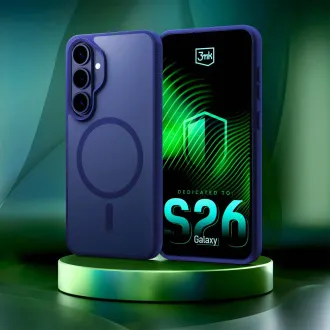 3mk Schutzhülle Smoke MagCase Blau für Samsung Galaxy S26