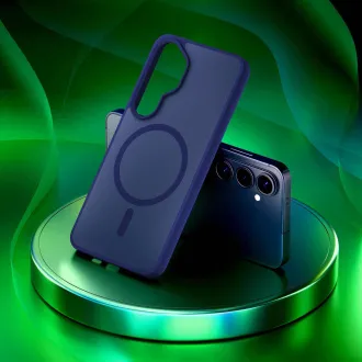 3mk Schutzhülle Smoke MagCase Blau für Samsung Galaxy S26