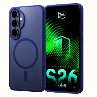 3mk Schutzhülle Smoke MagCase Blau für Samsung Galaxy S26