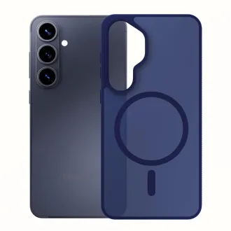 3mk Schutzhülle Smoke MagCase Blau für Samsung Galaxy S26