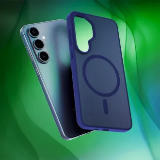 3mk Schutzhülle Smoke MagCase Blau für Samsung Galaxy S26
