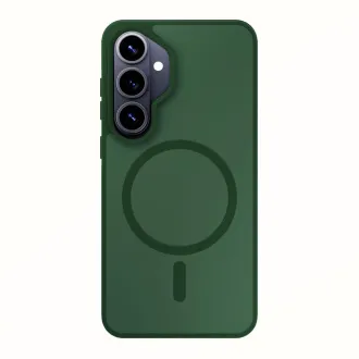 3mk Schutzhülle Smoke MagCase Grün für Samsung Galaxy S26