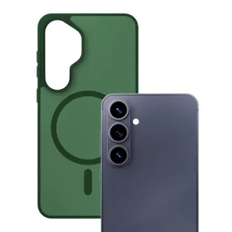 3mk Schutzhülle Smoke MagCase Grün für Samsung Galaxy S26