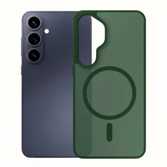 3mk Schutzhülle Smoke MagCase Grün für Samsung Galaxy S26