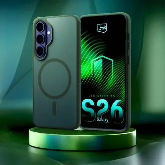3mk Schutzhülle Smoke MagCase Grün für Samsung Galaxy S26 3mk Schutzhülle Smoke MagCase Grün für Samsung Galaxy S26