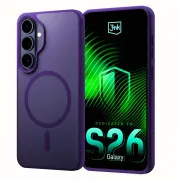 3mk Schutzhülle Smoke MagCase Lila für Samsung Galaxy S26