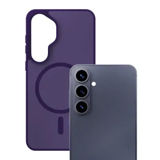 3mk Schutzhülle Smoke MagCase Lila für Samsung Galaxy S26