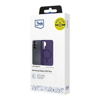 3mk Schutzhülle Smoke MagCase Lila für Samsung Galaxy S26