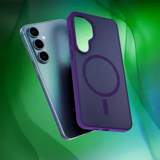 3mk Schutzhülle Smoke MagCase Lila für Samsung Galaxy S26