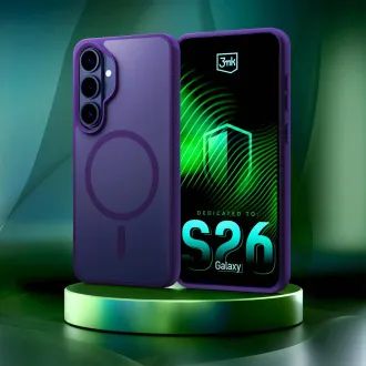 3mk Schutzhülle Smoke MagCase Lila für Samsung Galaxy S26