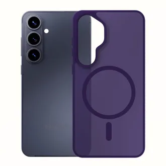 3mk Schutzhülle Smoke MagCase Lila für Samsung Galaxy S26