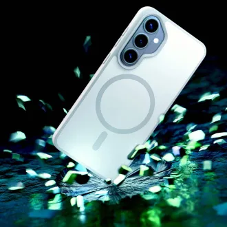 3mk Schutzhülle Smoke MagCase Weiß für Samsung Galaxy S26