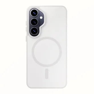 3mk Schutzhülle Smoke MagCase Weiß für Samsung Galaxy S26
