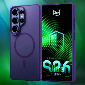 3mk Schutzhülle Smoke MagCase Lila für Samsung Galaxy S26 Ultra 3mk Schutzhülle Smoke MagCase Lila für Samsung Galaxy S26 Ultra