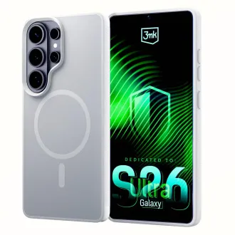 3mk Schutzhülle Smoke MagCase Weiß für Samsung Galaxy S26 Ultra 3mk Schutzhülle Smoke MagCase Weiß für Samsung Galaxy S26 Ultra