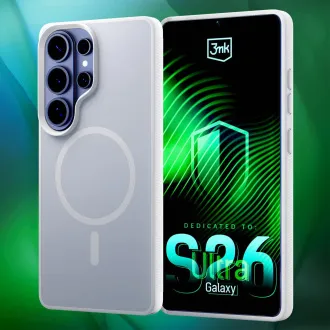 3mk Schutzhülle Smoke MagCase Weiß für Samsung Galaxy S26 Ultra 3mk Schutzhülle Smoke MagCase Weiß für Samsung Galaxy S26 Ultra